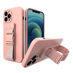 Ovitek Rope Case za Apple iPhone 7/iPhone 8/iPhone SE 2020/iPhone SE 2022 - Roza KP11316