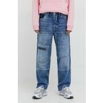 Tommy Jeans Jeans hlače Aiden Baggy Tapered Cargo Ah7032 DM0DM18083 Modra Regular Fit