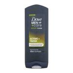 Dove Men + Care Sport Care Active + Fresh krepitven gel za prhanje za telo, obraz in lase po športnih aktivnostih 400 ml za moške