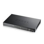 Zyxel XGS2220-30, stikalo za dostop L3, 24x1G RJ45 2x10mG RJ45, 4x10G SFP Uplink, vključno z 1 letom NebulaFlex Pro