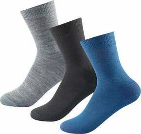 Devold Daily Merino Medium Sock 3 Pack Indigo Mix 36-40 Nogavice