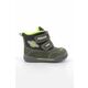 Otroški čevlji Primigi zelena barva - zelena. Zimski čevlji iz kolekcije Primigi. Podloženi model izdelan iz kombinacije semiš usnja in tekstilnega materiala.