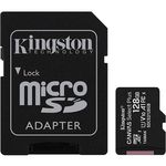 Kingston Canvas Select Plus 128GB microSDXC spominska kartica, + SD adapter, class 10
