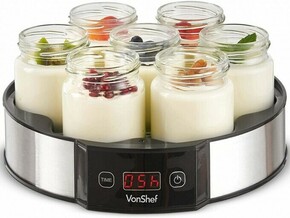 VONSHEF digitalni aparat za pripravo jogurta 2000019