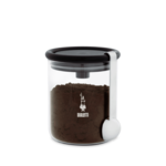 Bialetti Steklena posoda za kavo z žlico za 250 g - 1 k