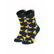 Happy Socks Otroške visoke nogavice KBAN01-6001 Črna