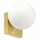 Toolight Stenska svetilka Glass Sphere Wall Bracket APP1009-1W Gold