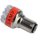Cabletech žarnica S25 12V rdeča ZAR0089