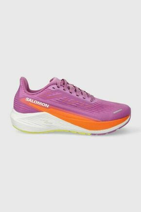 Tekaški čevlji Salomon Aero Blaze 2 vijolična barva - vijolična. Tekaški čevlji iz kolekcije Salomon. Model z vmesnim podplatom iz pene