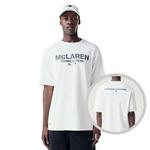 McLaren Racing New Era Washed Pack Black On White Oversized majica, velikost XL