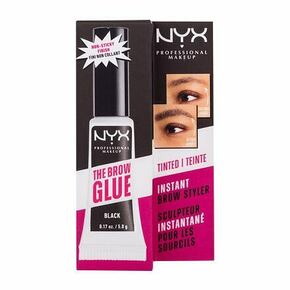 NYX The Brow Glue Instant Brow Styler obarvan gel za obrvi z izjemno fiksacijo 5 g odtenek 05 Black za ženske