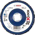 Bosch Čistilna plošča X-LOCK N377 Metal, 125 mm, 22,23 mm
