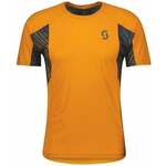Scott Trail Run SS Mens Shirt Copper Orange/Midnight Blue S Tekaška majica s kratkim rokavom
