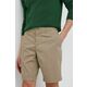 Kratke hlače Lacoste moški, rjava barva - bež. Kratke hlače iz kolekcije Lacoste. Model izdelan iz enobarvnega materiala.