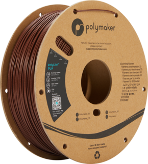 Polymaker PolyLite PLA Galaxy Dark Red - 1