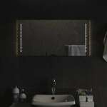 vidaXL LED kopalniško ogledalo 40x80 cm