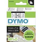 DYMO D1 kaseta 6x7m fekete/fehér