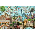 Ravensburger Puzzle Velika mesta - kolaž 5000 kosov