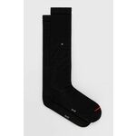 Tommy Hilfiger nogavice - črna. Nogavice iz kolekcije Tommy Hilfiger. Model izdelan iz elastičnega, enobarvnega materiala.