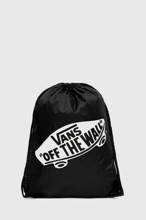 Nahrbtnik Vans črna barva - črna. Nahrbtnik tipa vreča iz kolekcije Vans. Model izdelan iz tekstilnega materiala.