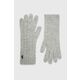 Volnene rokavice Polo Ralph Lauren siva barva - siva. Rokavice iz kolekcije Polo Ralph Lauren. Model izdelan iz iz tanke, enobarvne pletenine. Izjemno udoben material.
