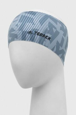 Naglavni trak adidas TERREX - modra. Naglavni trak iz kolekcije adidas TERREX. Model izdelan iz tkanine s tehnologijo za odvajanje vlage.