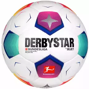 SELECT Žoge nogometni čevlji bela 5 Derbystar Bundesliga 2023 Brillant Aps