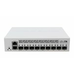 MikroTik, netFiber 9 notranji (CRS310-1G-5S-4S+IN) Gigabit Ethernet (10/100/1000) Podpora za napajanje preko Etherneta (PoE) Fe