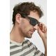 Sončna očala Armani Exchange moška, črna barva, 0AX4142SU - črna. Sončna očala iz kolekcije Armani Exchange. Model z enobarvnimi stekli in okvirji iz plastike. Ima filter UV 400.