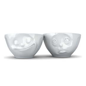 Komplet 2 belih porcelanastih skled 58products