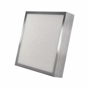 LED stropna svetilka v sijajno srebrni barvi 22.5x22.5 cm Nexxo – EMOS