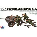 Tamiya maketa-miniatura Nemški protitankovskih top 35 mm • maketa-miniatura 1:35 cannon • Level 2