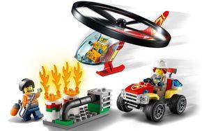 LEGO® City Fire Gasilski helikopter na pomoč! 60248