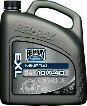 Bel-Ray EXL Mineral 4T 10W-40 4L Motorno olje