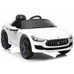 Lean-toys Avto na akumulator - LeanToys - 12V - Maserati Ghibli SL631 -7638 - Bela