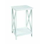 Mørtens Furniture Kavna mizica Sirina, 50 cm, bela