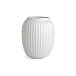 Vaza iz bele keramike Kähler Design Hammershoi, višina 20 cm