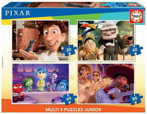 WEBHIDDENBRAND EDUCA Puzzle Pixar - Pravljice 4v1 (20