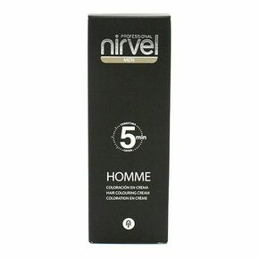 NEW Barva za lase brez amonijaka Men 5 Minutes Nirvel Men 5 Rjava (30 ml)