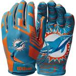 Miami Dolphins Wilson NFL Stretch Fit rokavice