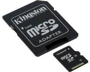 Kingston microSDXC 128GB spominska kartica