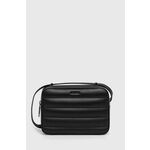 Torbica Calvin Klein črna barva, K60K612114 - črna. Majhna torbica iz kolekcije Calvin Klein. Model na zapenjanje, izdelan iz umetnega usnja, ki ga je enostavno čistiti in negovati. Lahek in udoben model, idealen za vsakodnevno nošenje.
