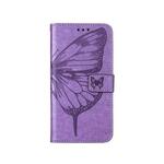 Chameleon Samsung Galaxy A25 5G - Preklopna torbica (WLGO-Butterfly) - vijolična