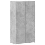vidaXL Arhivska omara betonsko siva 60x32x115 cm inženirski les