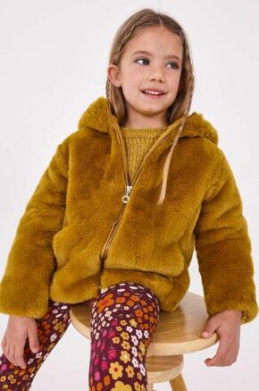 Otroška jakna Mayoral rumena barva - rumena. Jakna iz kolekcije Mayoral. Delno podložen model