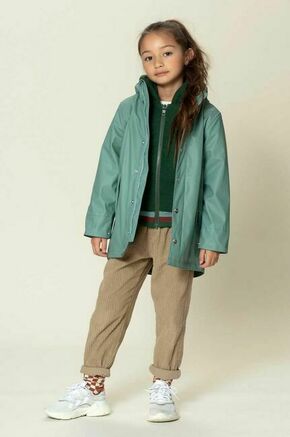 Otroška vodoodporna jakna Gosoaky SNAKE PIT turkizna barva - turkizna. Otroška vodoodporna jakna iz kolekcije Gosoaky. Prehoden model