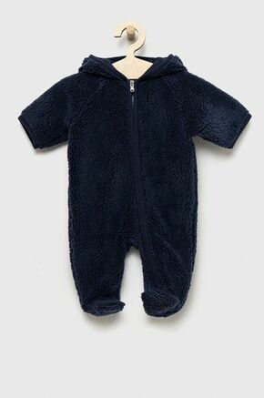 Polo Ralph Lauren pajac za dojenčka - mornarsko modra. Pajac za dojenčka iz kolekcije Polo Ralph Lauren. Model izdelan iz mehke pletenine.