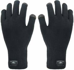 Sealskinz Waterproof All Weather Ultra Grip Knitted Glove Black XL Kolesarske rokavice