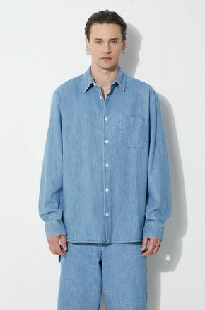 Jeans srajca A.P.C. chemise math moška