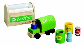 Lesena igrača - vozilo za ločevalne odpadke (art. 32666)